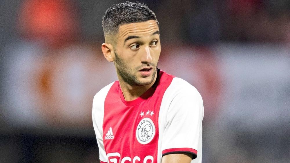 زياش يصل إلى 100 مباراة مع أياكس في الدوري الهولندي