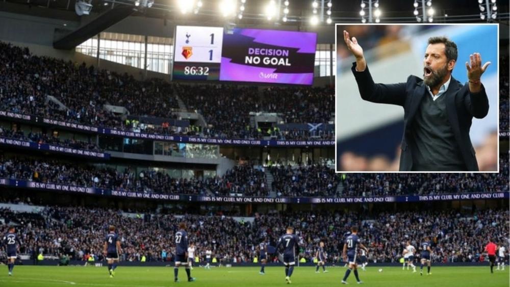 مدرب واتفورد: "الـVAR وما حدث أمام توتنهام كان أمراً غريبًا"