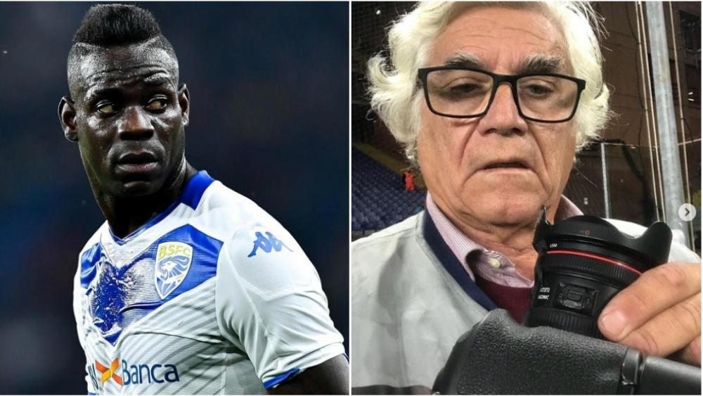 بالوتيلي يدمر كاميرا خاصة بمصور بسبب غضبه من استبداله