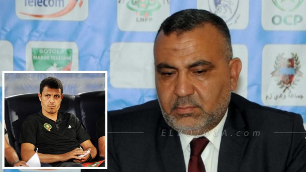 خاص/رئيس سريع وادي زم لـ"البطولة":"لم نتفاوض لحد اللحظة مع سلامي وتوصلنا بـ22 سيرة ذاتية"