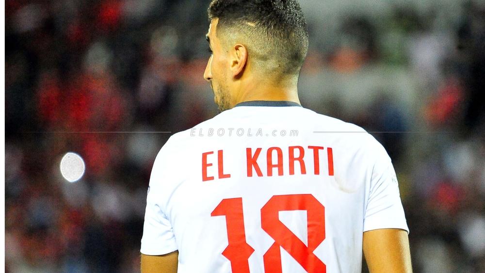 خاص/ الكرتي يتعرض لإصابة في تداريب اليوم قد تغيبه بنسبة كبيرة عن الديربي أمام الرجاء