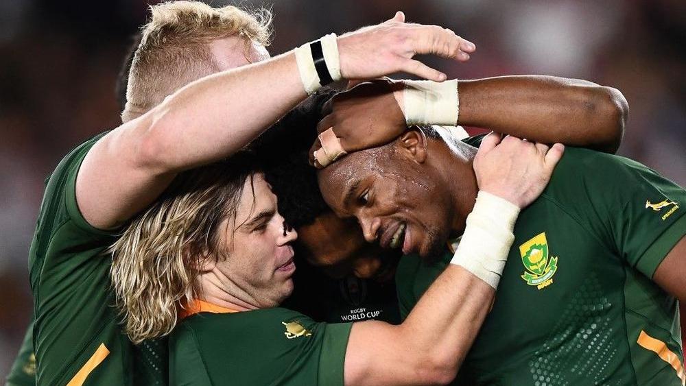 جنوب أفريقيا تظفر بكأس العالم للرغبي على حساب إنجلترا