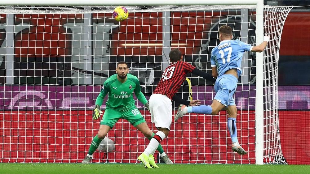 لاتسيو يهزم ميلان في "سان سيرو" ويرتقي للمركز الرابع