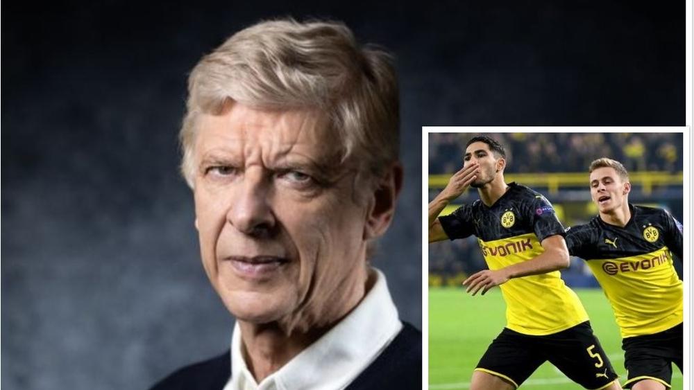 فينغر: "حكيمي مفتاح انتصار دورتموند على إنتر ميلان"