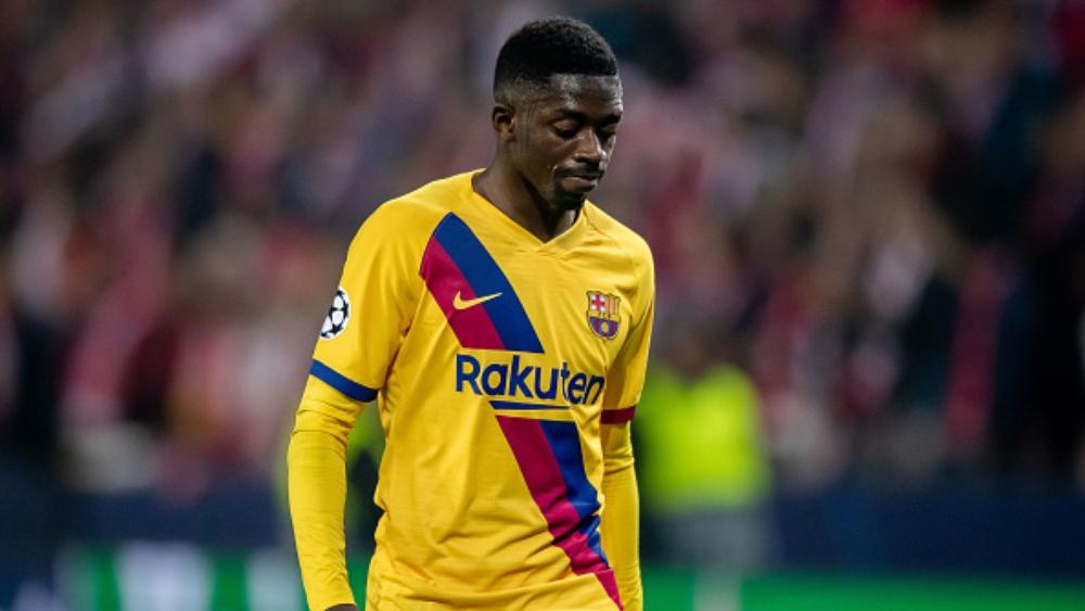 بيكيه وديمبلي على رأس قائمة برشلونة لمباراة كارتاخينا