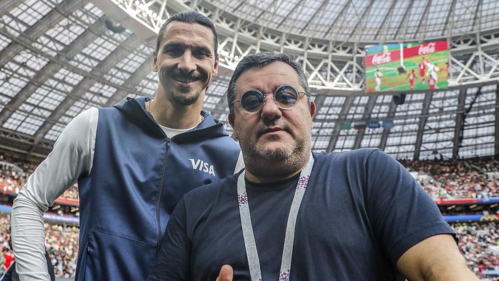 ميلان يبدأ مفاوضاته مع مينو رايولا وكيل إبراهيموفيتش