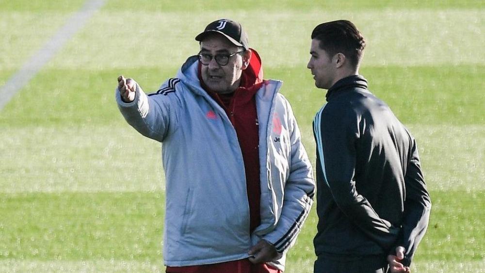 ساري يرفض حسم مسألة مشاركة رونالدو أمام أتلتيكو مدريد