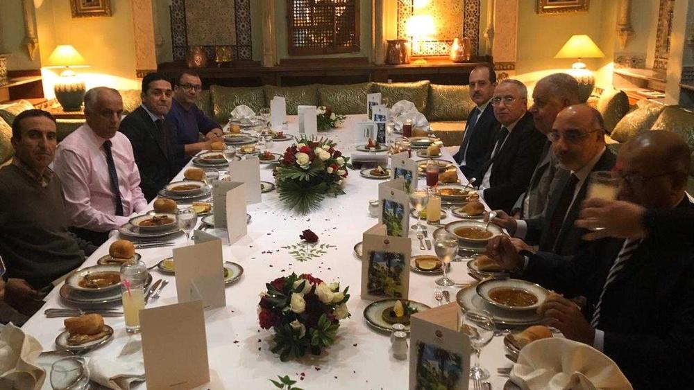 اتحاد العاصمة الجزائري يقيم مأدبة عشاء على شرف نادي الوداد الرياضي