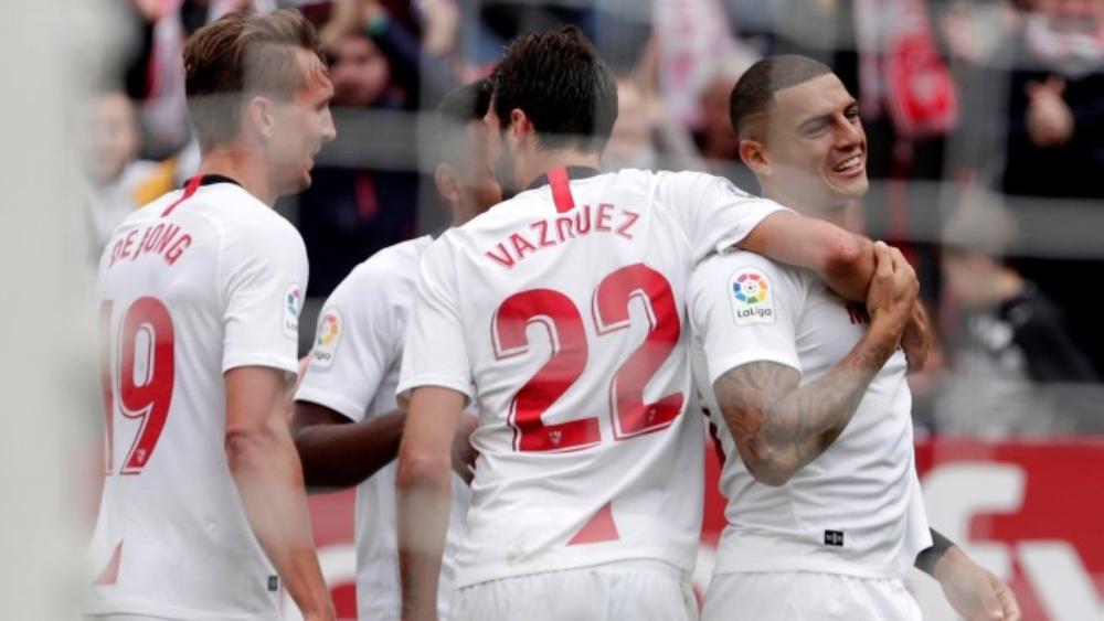 إشبيلية يهزم ليجانيس ويصعد للمركز الثاني في الليجا