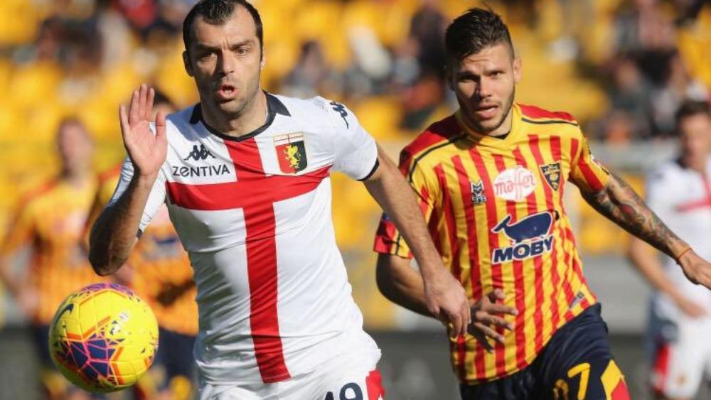 جنوى يتعادل على أرضه أمام ليتشي في الدوري الإيطالي