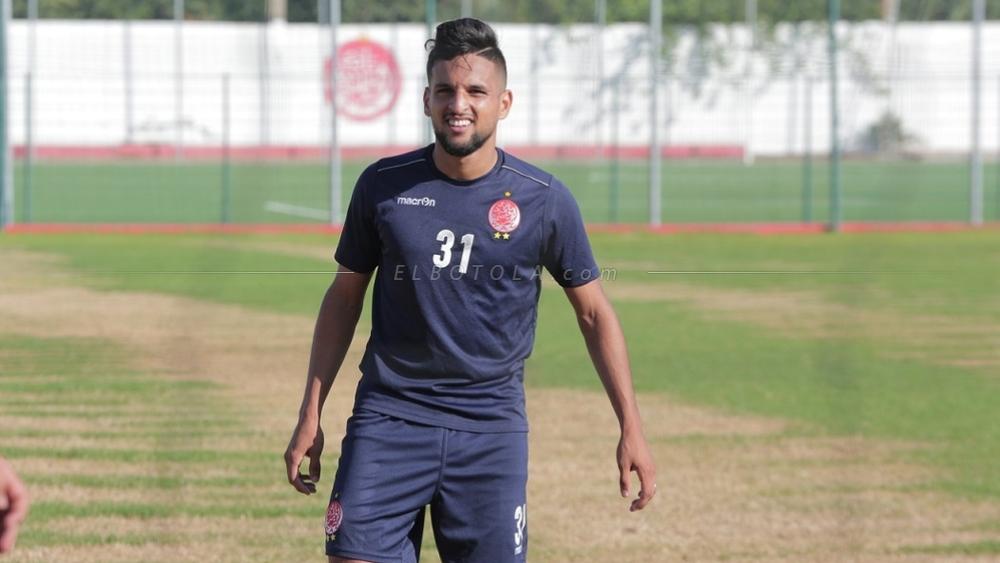 الوداد تحرم من بديع أووك في مباراة أولمبيك خريبكة بسبب الإصابة