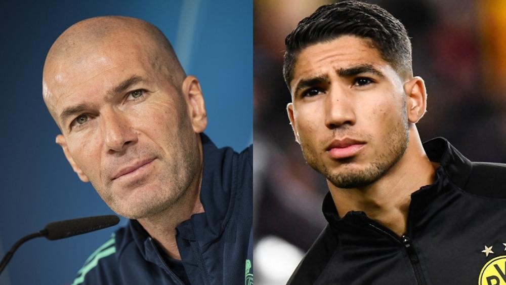 زيدان: "أشرف حكيمي لديه مستقبل في ريال مدريد.. سنرى ما سيحدث في المستقبل"