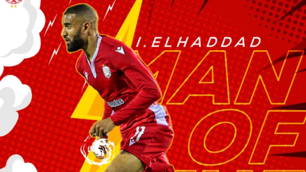 "صفحة الوداد": إسماعيل الحداد "رجل المباراة" أمام أولمبيك خريبكة