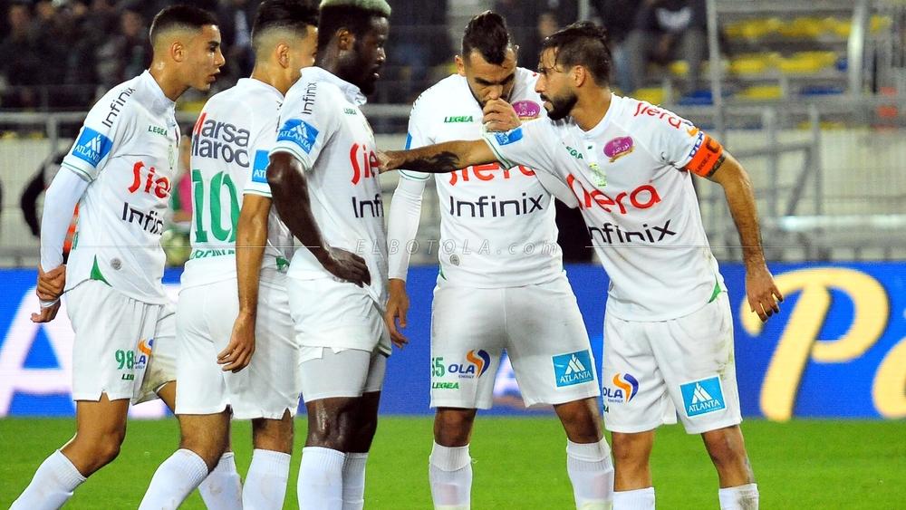 غيابات "وازنة" للرجاء أمام سريع واد زم