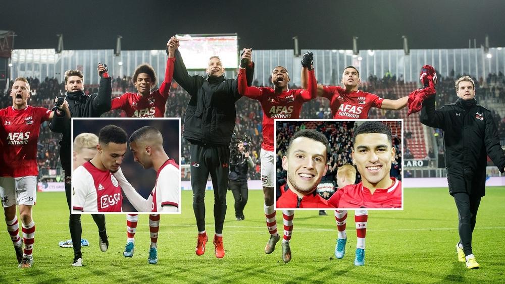 بمشاركة 4 لاعبين مغاربة.. رفاق إدريسي وأبوخلال يسقطون رفاق زياش ومزراوي ليتقاسم ألكمار الصدارة مع أياكس