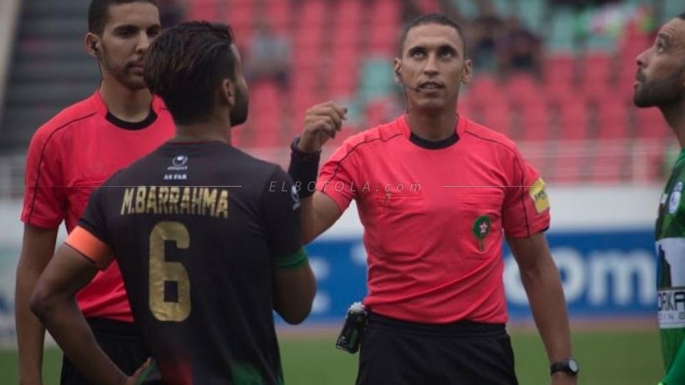 الجامعة تعين الحكم جمال بلبصري لقيادة مباراة الوداد و رجاء بني ملال