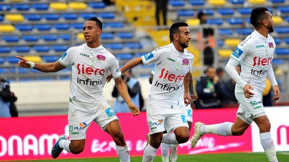 الرجاء تحسم مواجهة حسنية أكادير بثنائية..وسط فرحة الأنصار بعودة الحافيظي