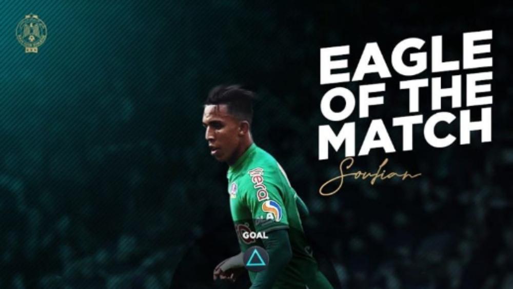 الجماهير الرجاوية تختار سفيان رحيمي كـ"رجل المباراة" أمام حسنية أكادير