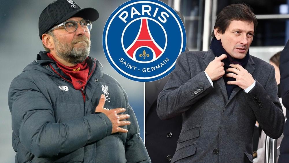 كلوب رفض باريس سان جيرمان في مكالمة هاتفية مع ليوناردو