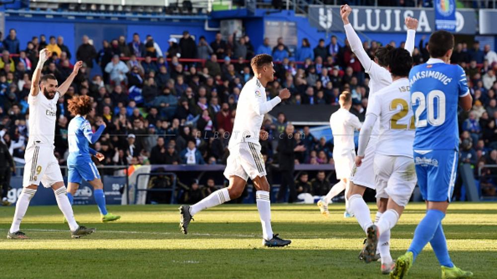 ريال مدريد يتخطى عقبة خيتافي بثلاثية