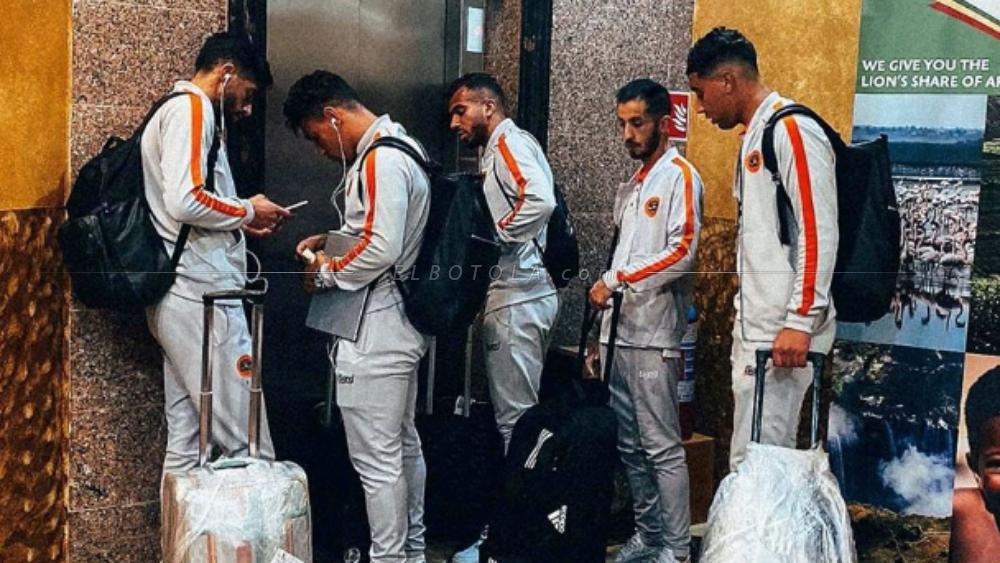 النهضة البركانية تحط الرحال بكينشاسا.. والفريق البرتقالي يستعد لخوض أولى حصصه التدريبية إستعدادا لملاقاة "موتيما بيمبي"