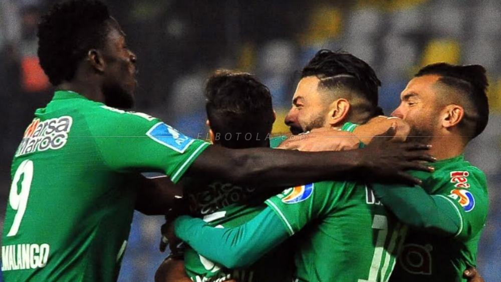 الرجاء الرياضي ينتصر على مضيفه إتحاد طنجة برباعية