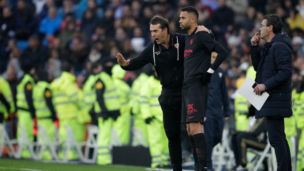 النصيري يظهر لأول مرة بقميص إشبيلية في البيرنابيو.. مع إهدارهِ لفرصة تسجيل "هدفه الأول"