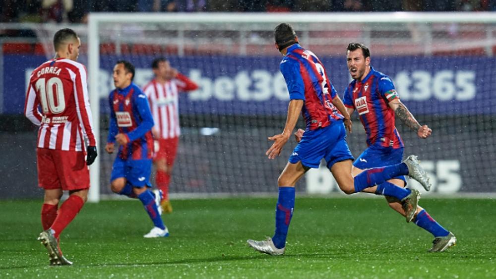 أتلتيكو مدريد يسقط بثنائية نظيفة أمام إيبار