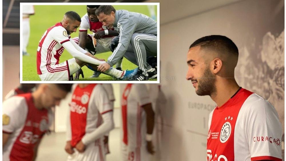 زياش يعجز عن إكمال مباراة سبارتا روتردام بداعي الإصابة