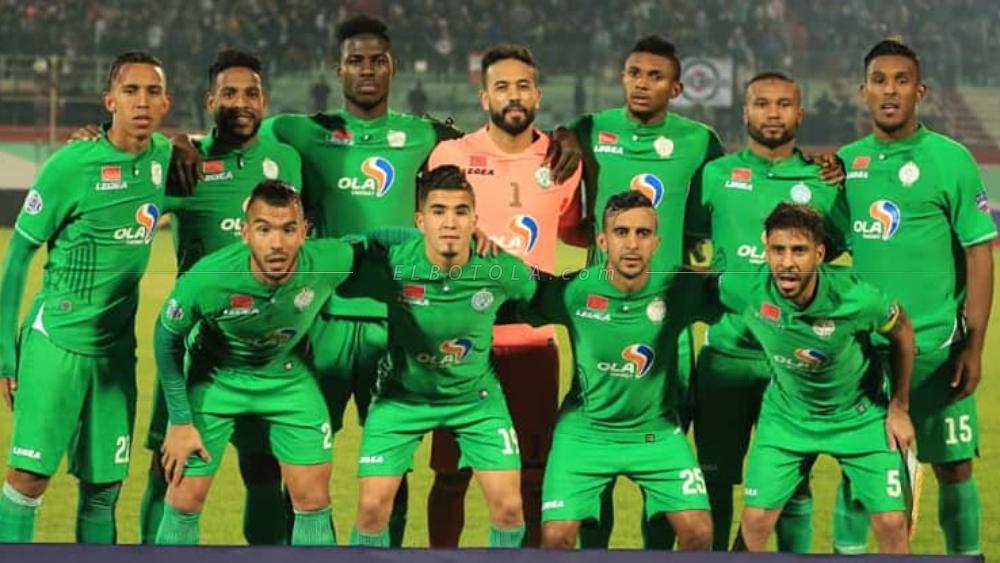 التشكيلة الرسمية للرجاء في مباراة "القمة" أمام نهضة بركان