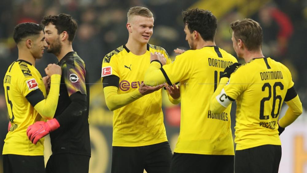 حكيمي يبدع وهولاند يسجل ثنائية في غضون 10 دقائق