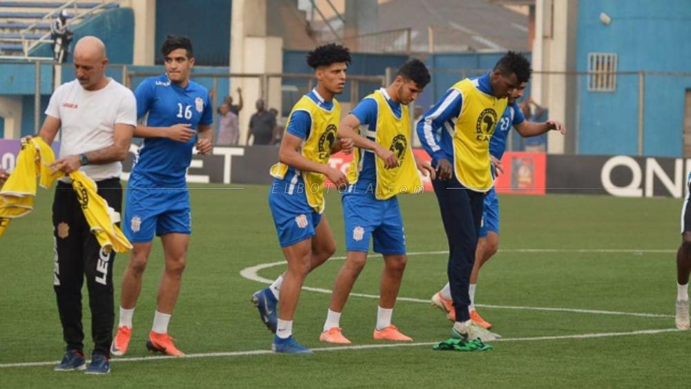 التشكيلة الرسمية لحسنية أكادير في مباراة إنييمبا النيجيري