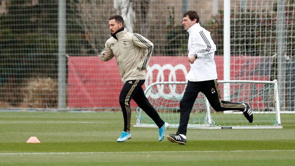 هازارد يواصل التدرب منفرداً.. و"آس" تؤكد غيابه أمام أتلتيكو مدريد