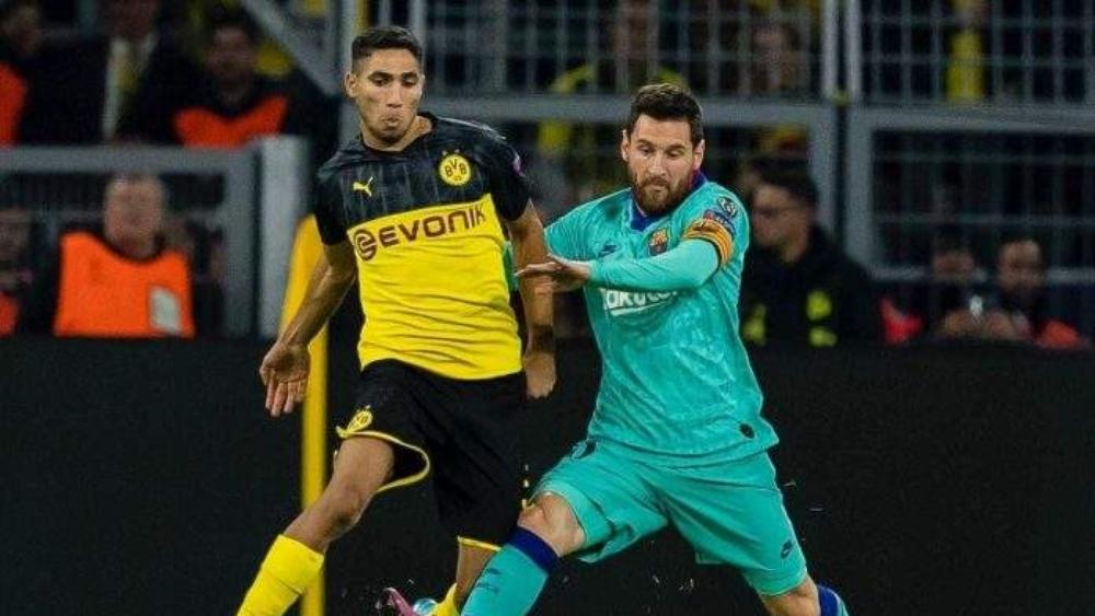 حكيمي: "ميسي وسواريز وغريزمان أصعب من واجهت على أرضية الملعب"