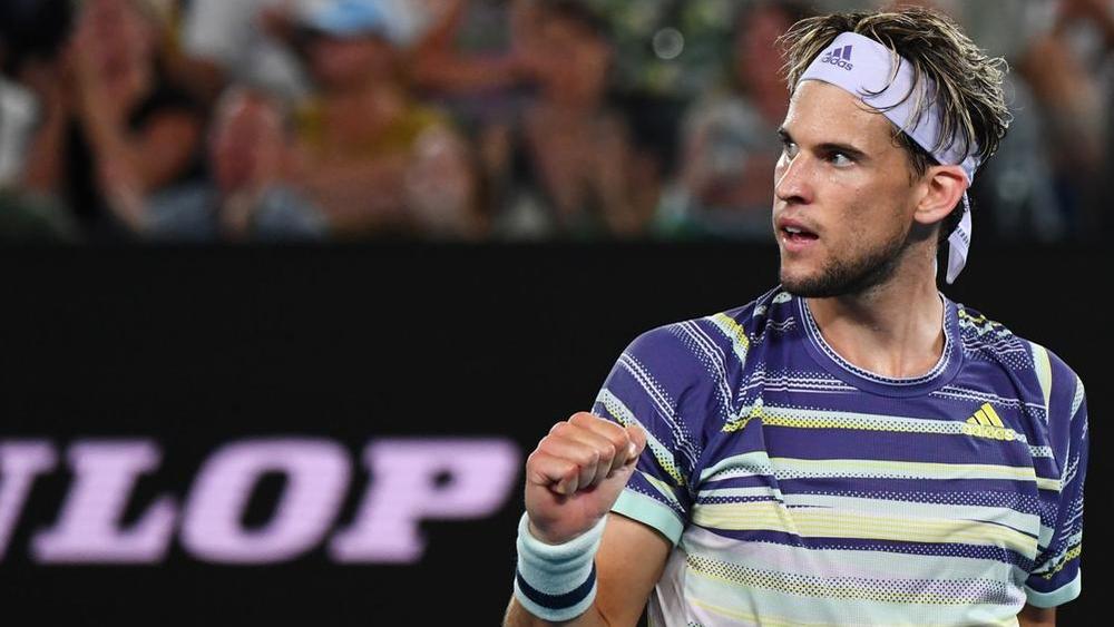 التنس | تييم يتأهل لمواجهة دجوكوفيتش في نهائي بطولة أستراليا المفتوحة