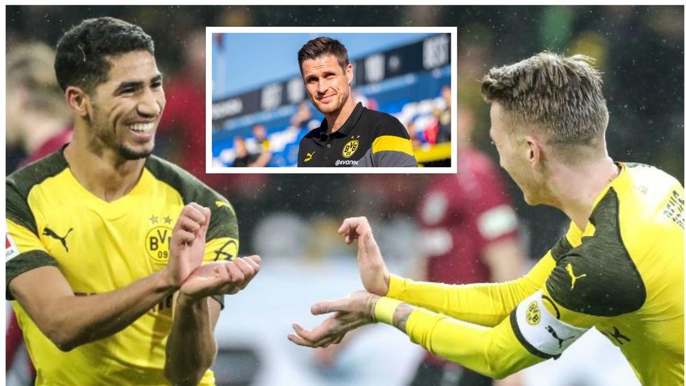 مدير الكرة بدورتموند: "غضب حكيمي ورويس يُظهر رغبتهما وعقليتهما"