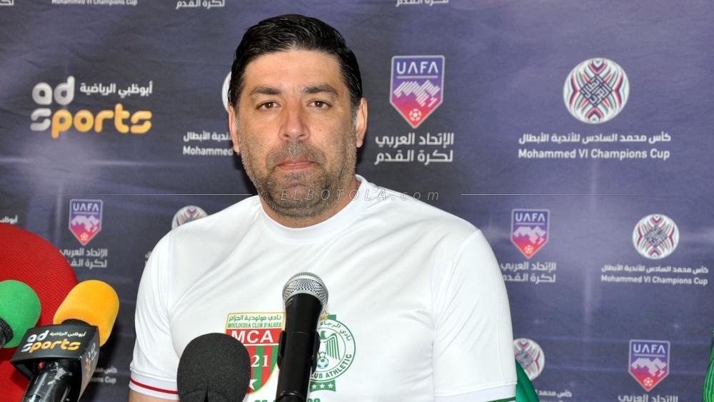 مدرب مولودية الجزائر: "لا شيء مستحيل في كرة القدم و متولي هو الأكثر تأثيرا في الرجاء"