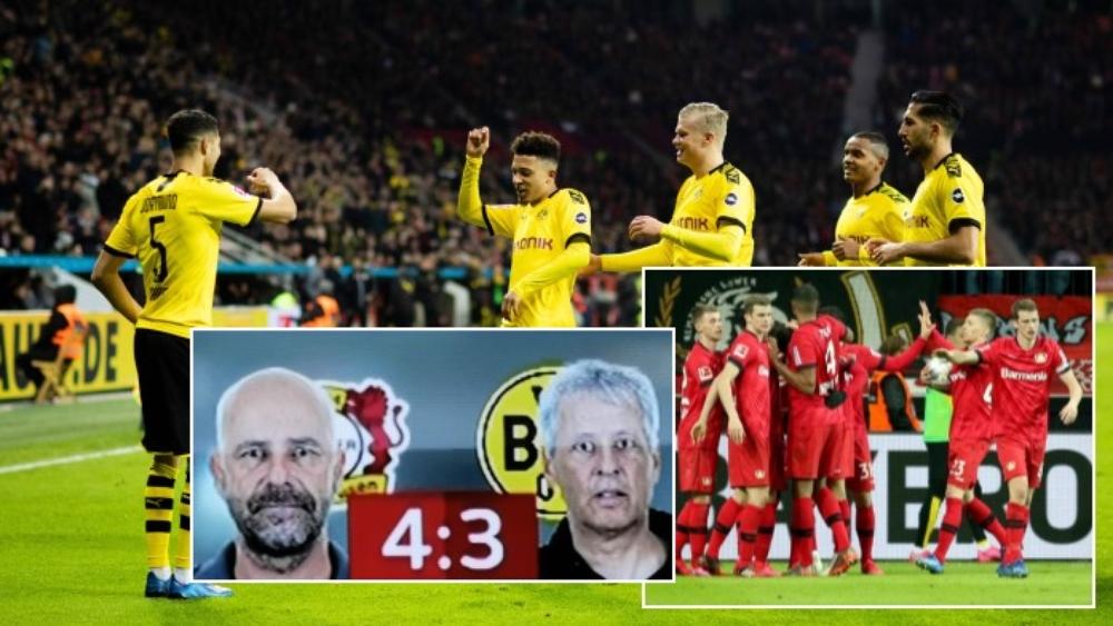 ليفركوزن يقلب تأخره إلى انتصار مثير على دورتموند (4-3).. وحكيمي يتألق بصناعة هدفٍ لفريقه