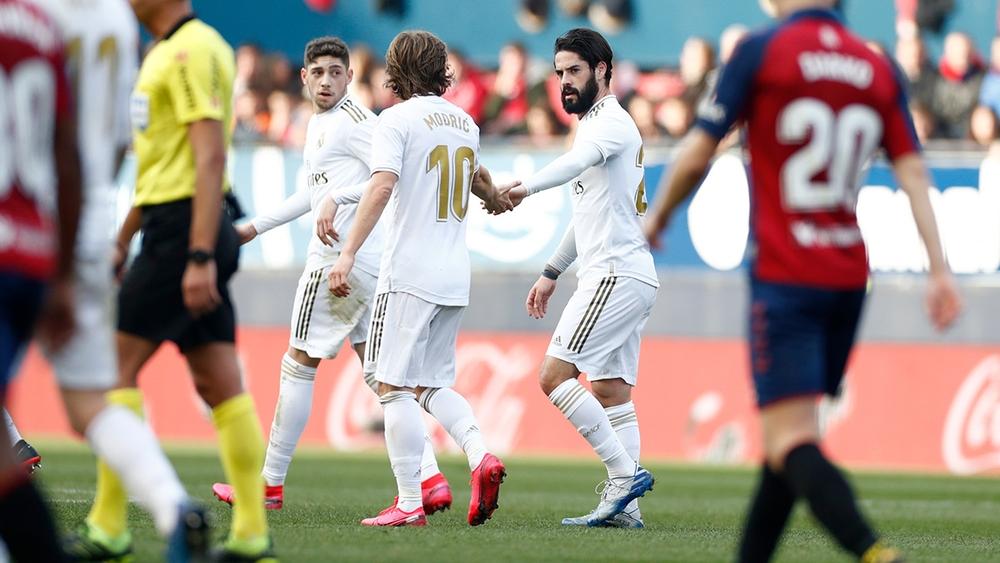 بعد "خروجه" من كأس الملك.. ريال مدريد يعود لسكة الانتصارات بفوز على أوساسونا بـ"رباعية"