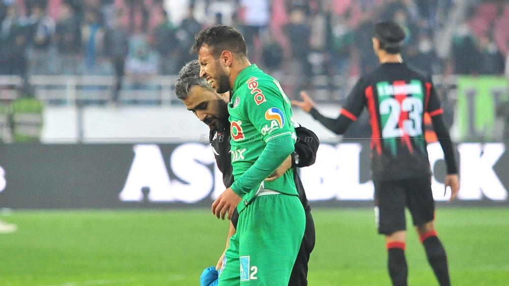 الدويك  لـ"البطولة": "الحمدُ لله على كلِ حال و أتَمنى ألاّ يُصاب أي لاعِب آخر في صفوف الرّجاء"