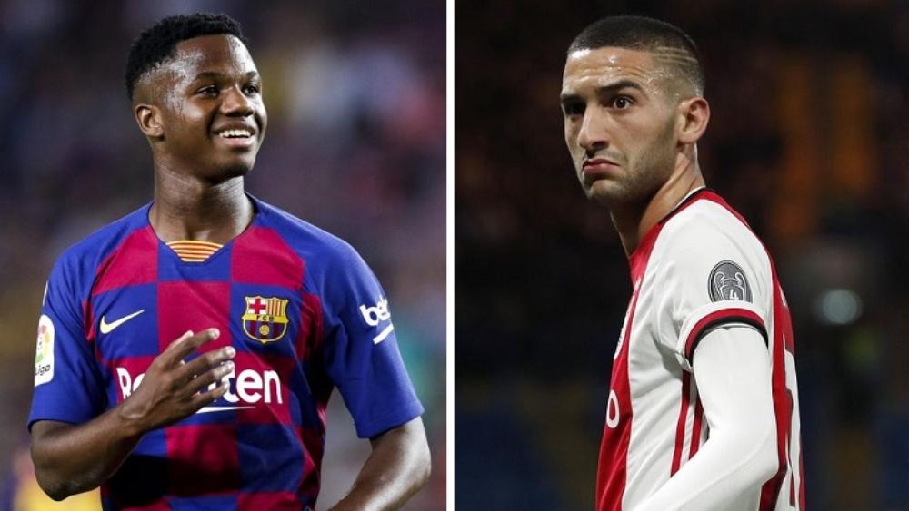 بعد أن أطلق أياكس لقب "الساحر" على زياش.. برشلونة يطلق نفس اللقب على نجمه الصاعد أنسو فاتي