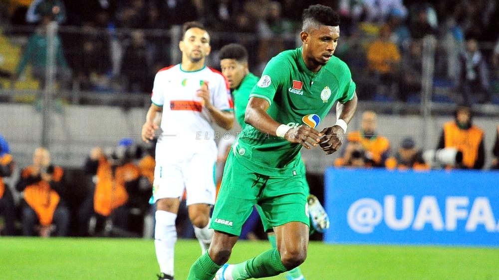 نغوما يغيب عن تداريب الرجاء بعد تعرضه للإصابة