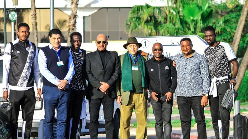 الرجاء يستقبل وفد مازيمبي والفريق الكونغولي يُجرى أولى حصصه التدريبية اليوم