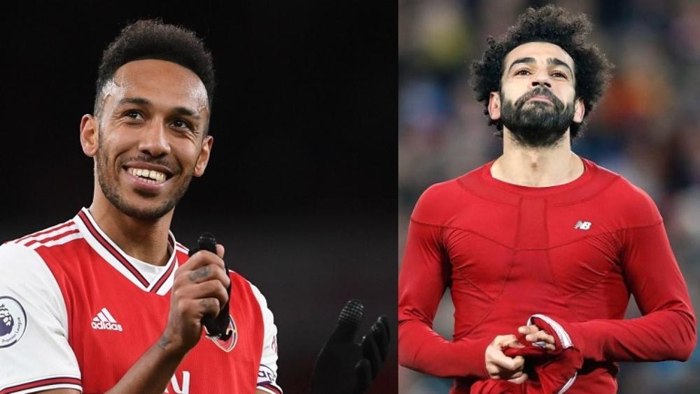 أوباميانغ يعادل رقم محمد صلاح بالدوري الإنجليزي الممتاز