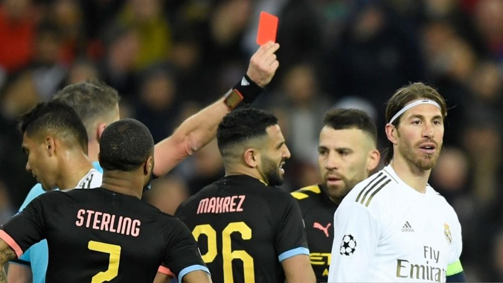 في نفس المباراة.. راموس يصبح أكثر لاعب حصولا على البطاقات الحمراء وأكثر لاعبا خوضا للمباريات كأساسي!