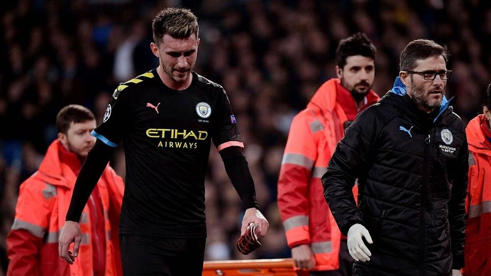 الإصابة قد تنهي موسم إيمريك لابورت مع مانشستر سيتي