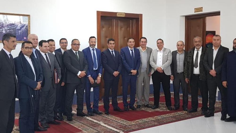 المكتب المديري للدفاع الحسني يعقد اجتماعاً مع عامل إقليم الجديدة