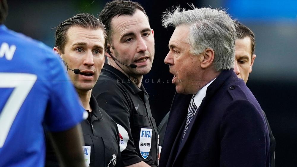 الاتحاد الإنجليزي يتهم أنشيلوتي بسوء السلوك