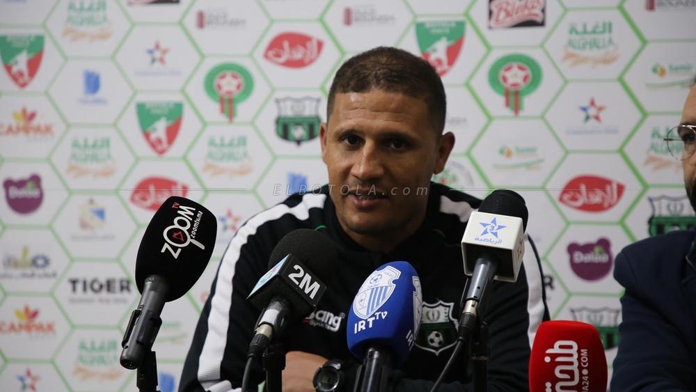 أزماني : "تعاملنا بحذر مع مواجهة اتحاد طنجة و الهدف الأول سهل علينا اللقاء"