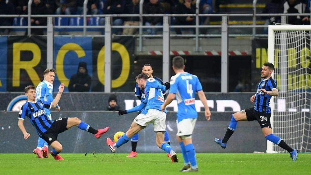 تأجيل مواجهة نابولي وإنتر بسبب فيروس كورونا